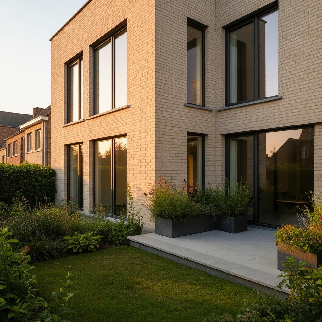 Hoekwoning — gevelzicht woning Woning 5